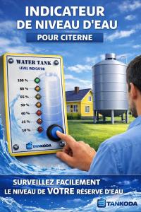INDICATEUR NIVEAU D'EAU D'UNE CITERNE