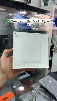 chargeur MAC type C 87W original appel