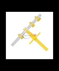 GUIDE DE PERÇAGE 2EN1 JAUNE