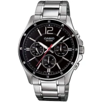 CASIO Acier Argenté MTP-1374D