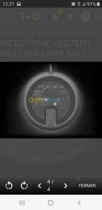 Microphone Logitech pod 