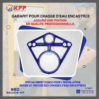 Gabarit pour Chasse d Eau Encastrée 