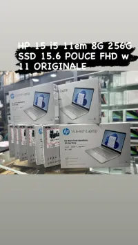 HP 15 I5 11EM 8G 256G SSD 15.6 POUCE FHD W 11 NEUF