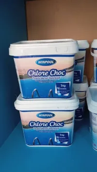 Les produits de traitement de piscine