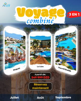 Voyage Organisé 3 En 1 (Le Caire- Sharm El Sheikh - Hurghada)