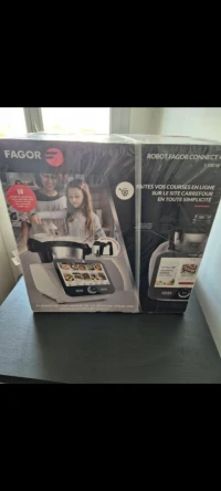Robot cuisine multifonctions Fagor connect + 5L - FG2804 Blanc/Noir FAGOR