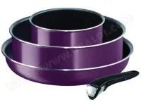 TEFAL  Ingenio Essential Batterie de cuisine 4 p, induction, Poêle, Casserole, Sauteuse