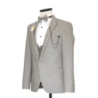 JAKAMEN costume + Chaussure + Seinture + chemise