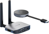 Hagibis Wireless HDMI : Kit d'extension de transmission et de réception, 1080p Full HD 60Hz 5GHz pour PC, PS4/5, Xbox