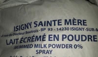 Poudre de lait 0%