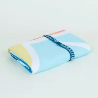 Serviette de bain microfibre imprimé taille XL 110 x 175 cm