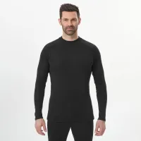 SOUS-VÊTEMENT DE SKI HOMME - BL 100 HAUT - NOIR