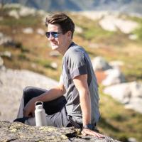 Lunettes decathlon de soleil randonnée - MH120A - adulte - catégorie 3 bleues thumbnail 3