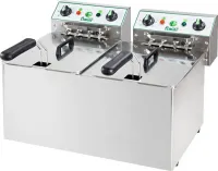 FRITEUSE ELEC DOUBLE 8+8L(FIMAR-ITALIE