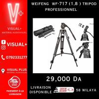 appliance-accessories-trepied-video-tete-de-panoramique-fluide-weifeng-wf717-18m-hauter-pour-camera-dslr-el-harrach-algiers-algeria
