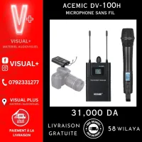 ACEMIC AUDIO DV-100 Sans Fil Système de Microphone Pour Caméra Vidéo