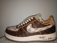 basquettes-nike-force1-louiv-vuitton-edition-limitee-ain-benian-alger-algerie