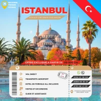 voyage organisé  Istanbul Turquie a partir de 132 000 da