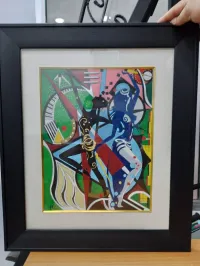 Tableau de peinture acrylique 