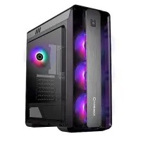 BOITIER GAMING GAMEMAX MOONLIGHT FRGB BLACK