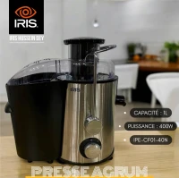 IRIS CENTRIFUGEUSE  IPE-CF01-40N 1L BOL 0,6L 400W