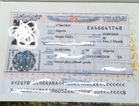Visa EGYPTE  تأشيرة مصر 