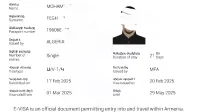 Visa Armenia تأشيرة أرمينيا