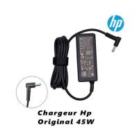 شاحنات-chargeur-hp-original-45w-195v-231a-blue-pin-avec-cable-trefle-excellent-etat-دار-البيضاء-الجزائر