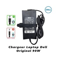 شاحنات-chargeur-laptop-dell-original-90w-195v-462a-fiche-noir-avec-cable-trefle-etat-neuf-دار-البيضاء-الجزائر