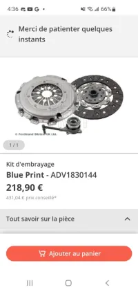 Kit embrayage seat leon  prix à débattre  نبيع بالخسارة