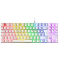 CLAVIER MARS GAMING MK80W WHITE