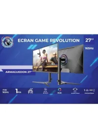 MONITEUR GAME REVOLUTION ARMAGUEDON 27'' 165HZ 1MS AJUTABLE