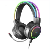 CASQUE MARS GAMING MHRGB BLACK CHROMA