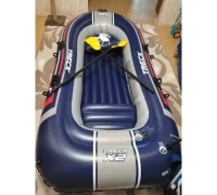 Bateau 61068 Bestway gonflable Hydro-Force Treck X 2 pour 2 personnes 255 x 127 x 36 cm 