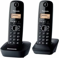 Téléphone Fixe Sans Fil Double Combiné Panasonic KX-TG1612 - Neuf