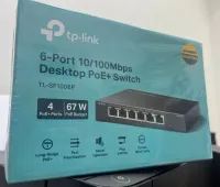 tp-link TL-SF1006P  Switch de bureau 6 ports 10/100 Mbps avec 4 ports PoE+