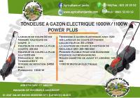 jardinage-tondeuse-electrique-powerplus-hussein-dey-alger-algerie