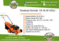 jardinage-tondeuse-a-gazon-dormark-cr50-hussein-dey-alger-algerie