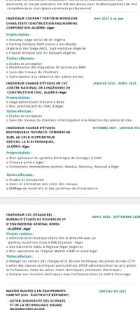 Modélisation Revit MEP étude suivi (électricité plomberie CVC)