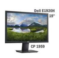Ecran Dell E1920H 19 pouces large en HD avec 60Hz/dalle TN 16:9ème/5ms/DisplayPort/VGA