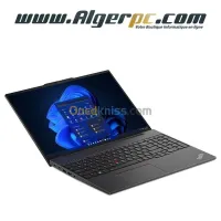 Lenovo Thinkpad E16 Gen 2 Intel Core Ultra 7 155H/32Go/1To SSD/16" WUXGA/Intel Arc/AZERTY/Win 11 Pro