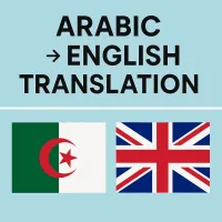 Traduction Arabe-Anglais professionnelle .Freelance Fiverr