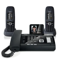 Mini Standard Téléphonique Siemens Gigaset DL500A + 2 combinés R650H + Bluetooth