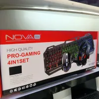 NOVA Tech high quality Pro-gaming keyboard 4 in 1 set
