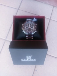 ساعة Naviforce اضاءة ليلية لاد