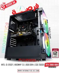 INFORMATICS PC FORSSA 03 | i3-12100F |RTX 2060 08GB | 8GB 