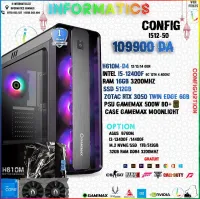 INFORMATICS CONFIG I512-50 | Intel i5-12400F | RTX 3050 6GB Gaming