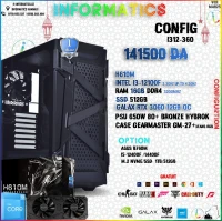 INFORMATICS CONFIG I312-360 -  i3-12100F - GALAX RTX 3060 12GB OC