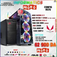 INFORMATICS CONFIG R57G | ASUS B450M-K II |  RYZEN 7 5700G | VEGA8 1900MHZ
