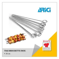 Tige brochette inox 30 cm - ARICI